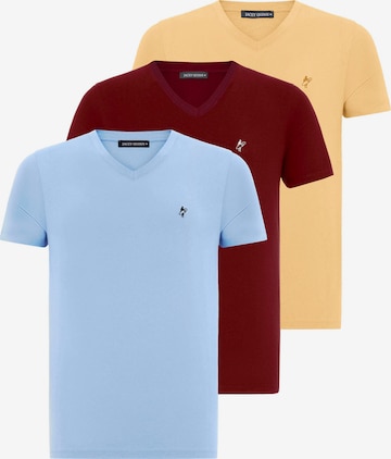 mėlyna Jacey Quinn Marškinėliai: priekis