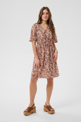 Cream Jurk 'Tiah' in Gemengde kleuren