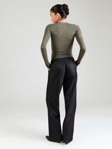monari Wide leg Jeans i grå