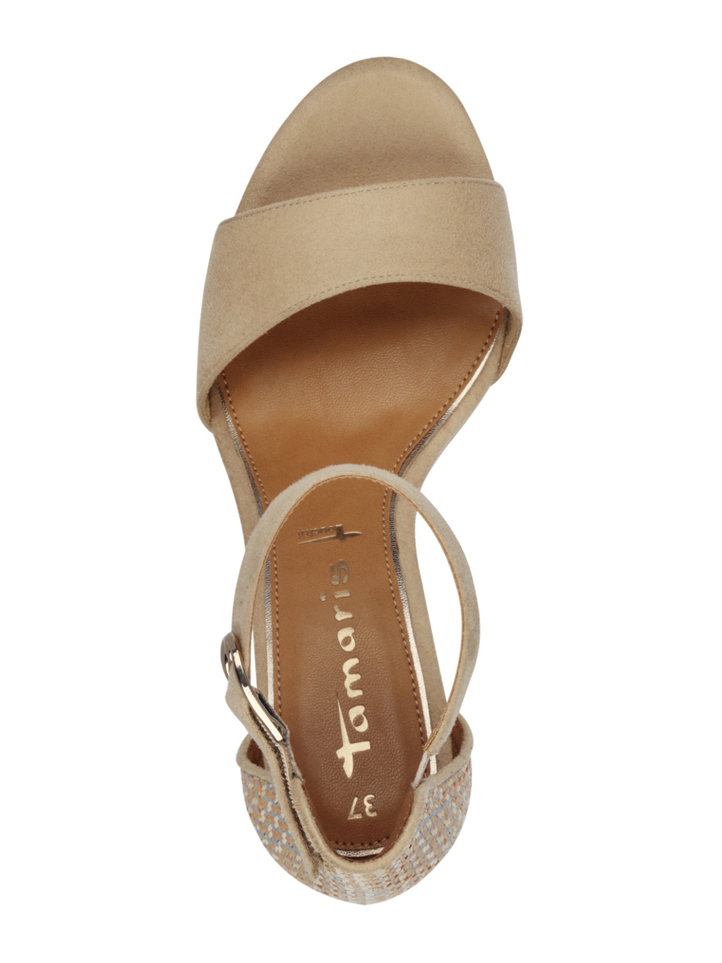 Sandales à lanières Tamaris en marron