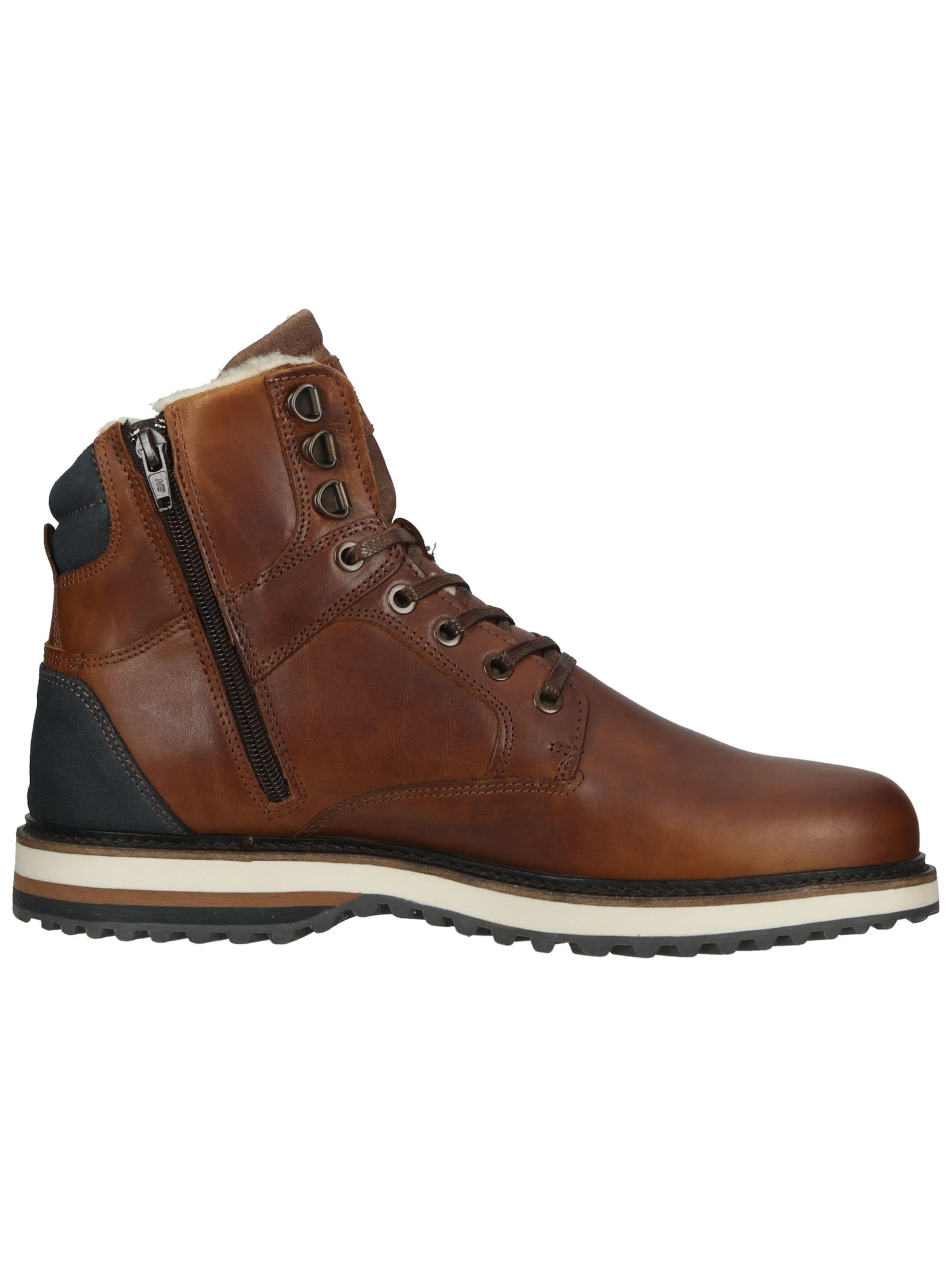 Bottines à lacets BULLBOXER en marron