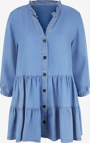 Camicia da donna di LASCANA in blu: frontale