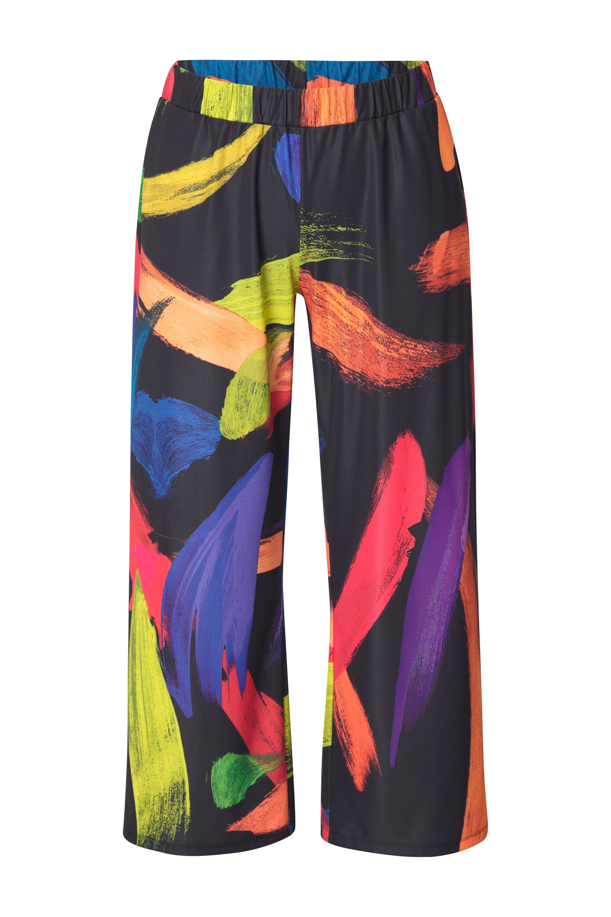 Angel of Style Regular Pants in Black: front