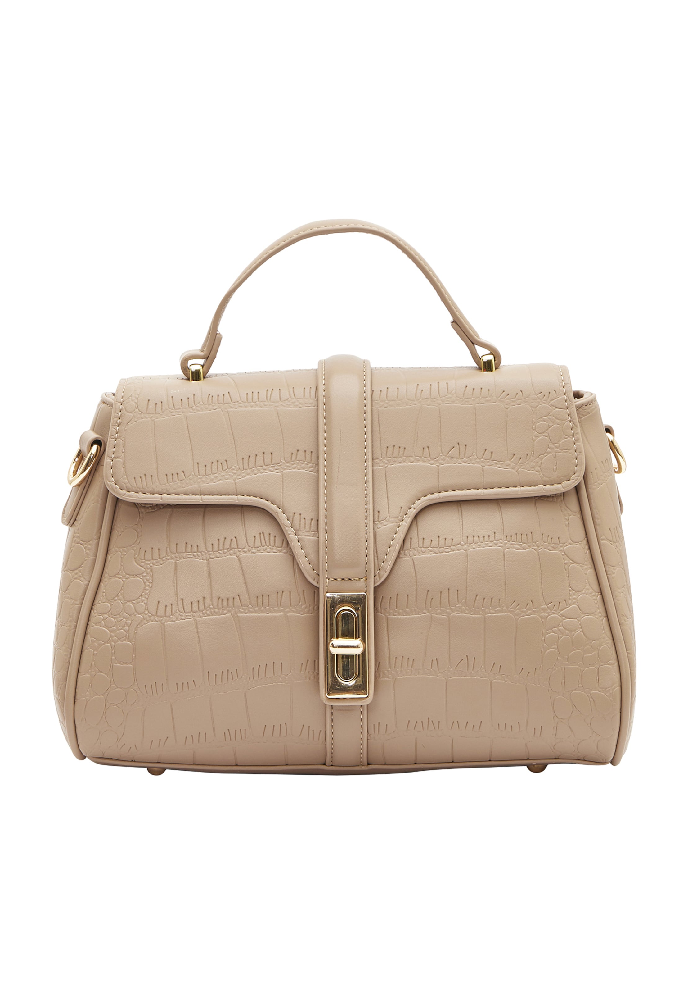 Poșete de la Usha pe bej: față