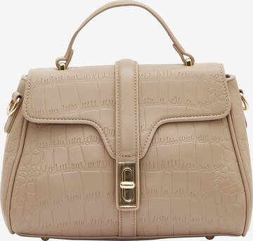 Usha Handtas in Beige: voorkant