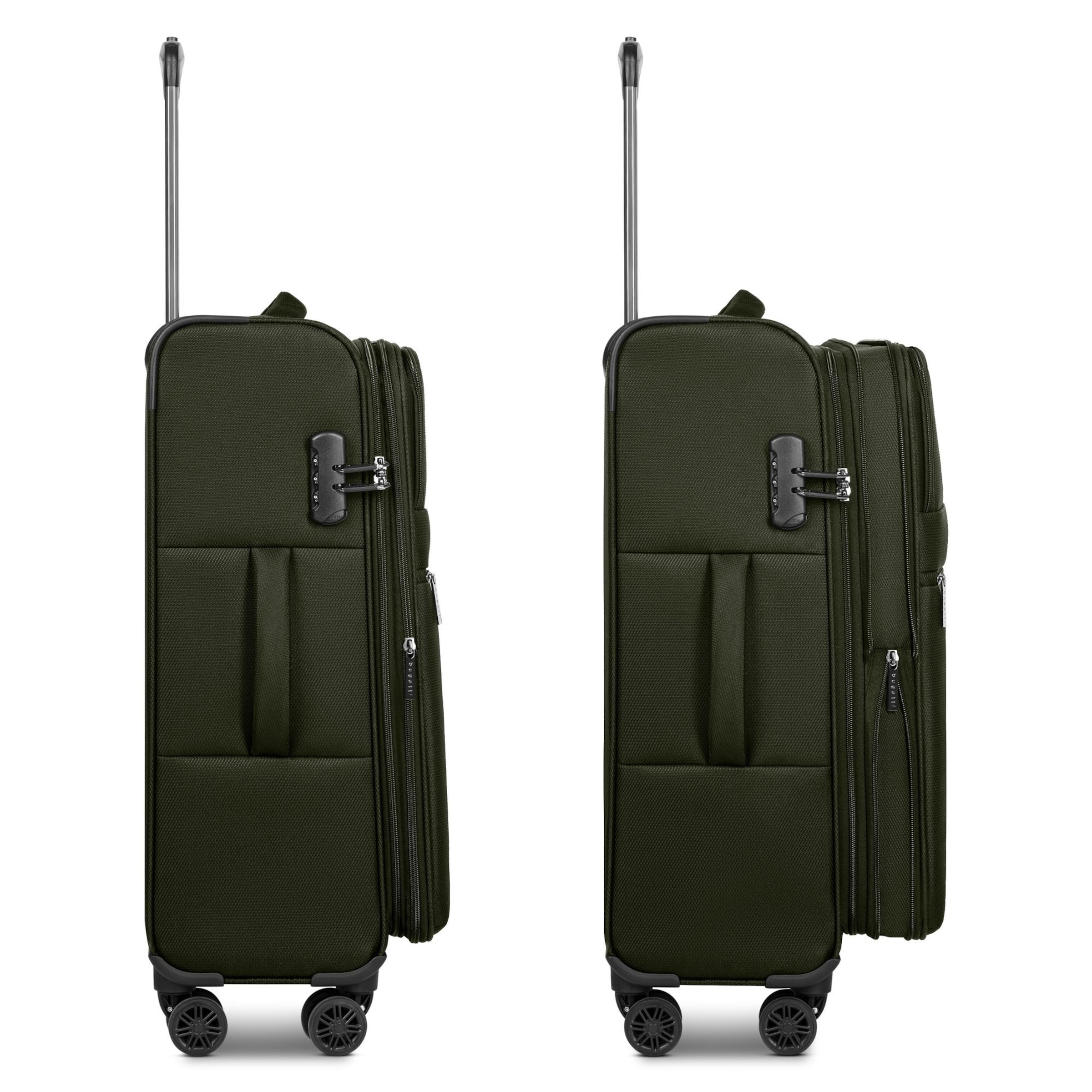 bugatti Suitcase set in Green