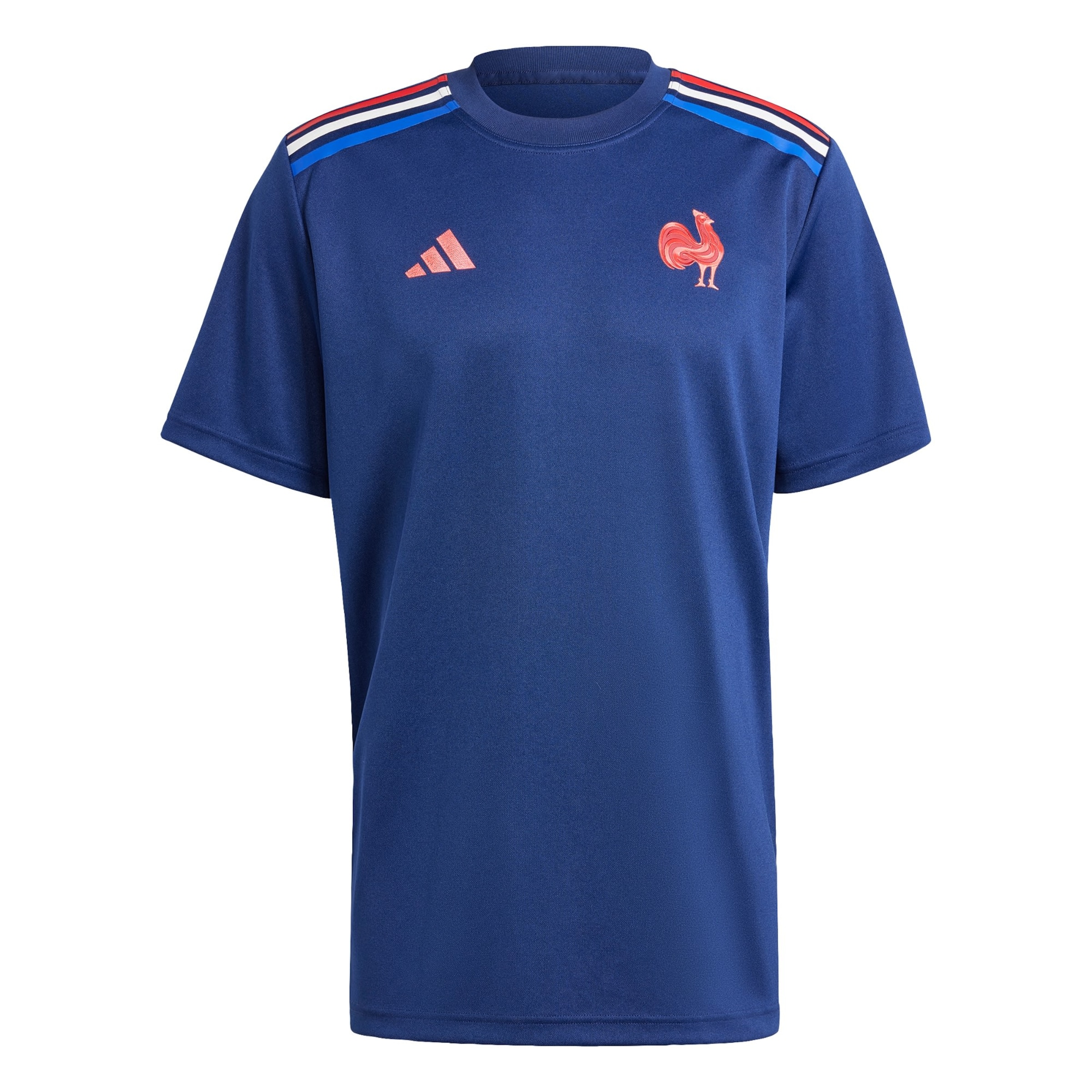 ADIDAS PERFORMANCE Trikot 'France Rugby Home Supporter' in Blau: Vorderseite