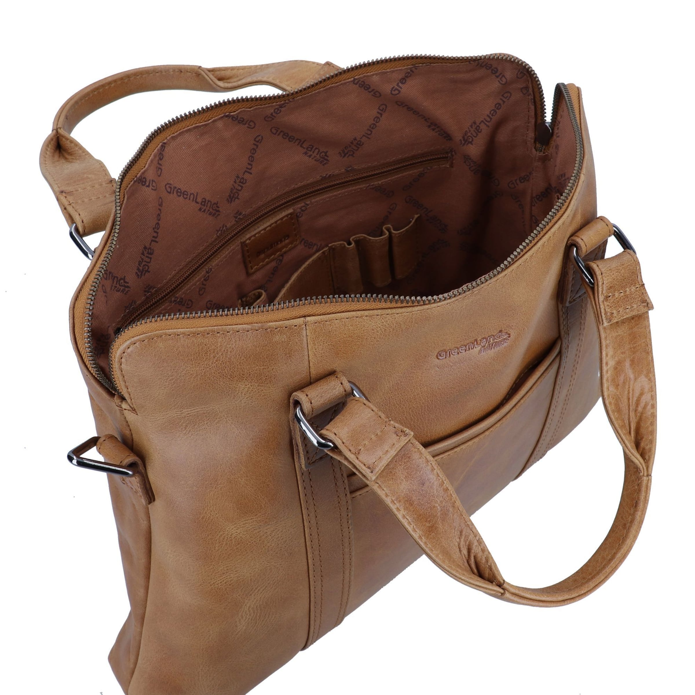 Greenland Nature Laptop bag in Brown
