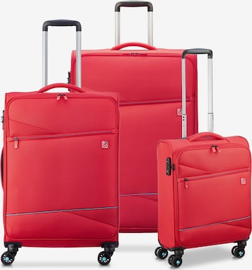 Set di valigie 'Eclipse 2.0' di MODO by Roncato in rosso: frontale