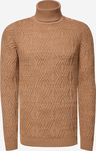 Rusty Neal Sweater in Brown: front
