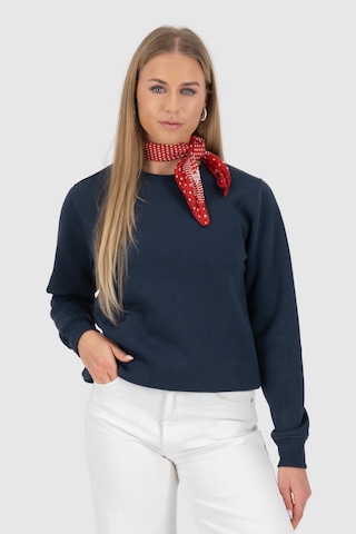 Alife and Kickin Sweatshirt 'AKTecla' i blå: forside