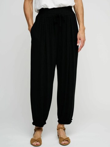 Regular Pantalon moshi moshi mind en noir : devant
