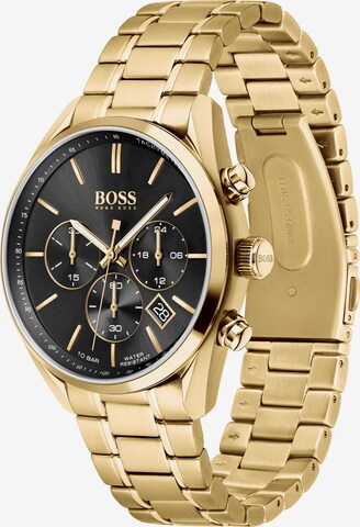 BOSS Black Analog Watch 'CHAMPION' in Gold