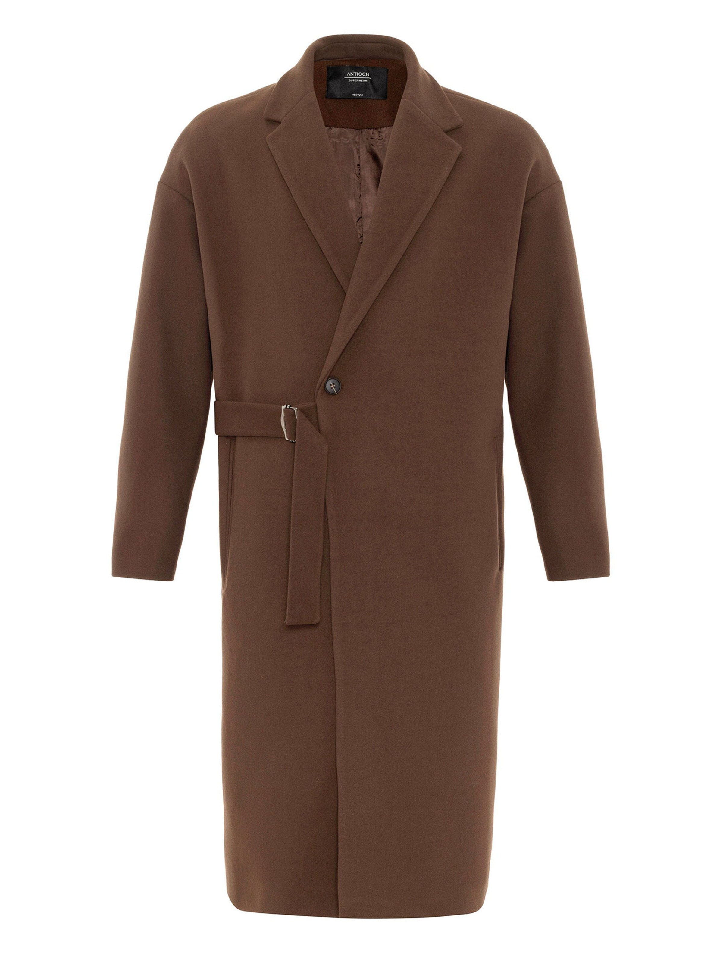 Antioch Übergangsmantel in Braun: Vorderseite