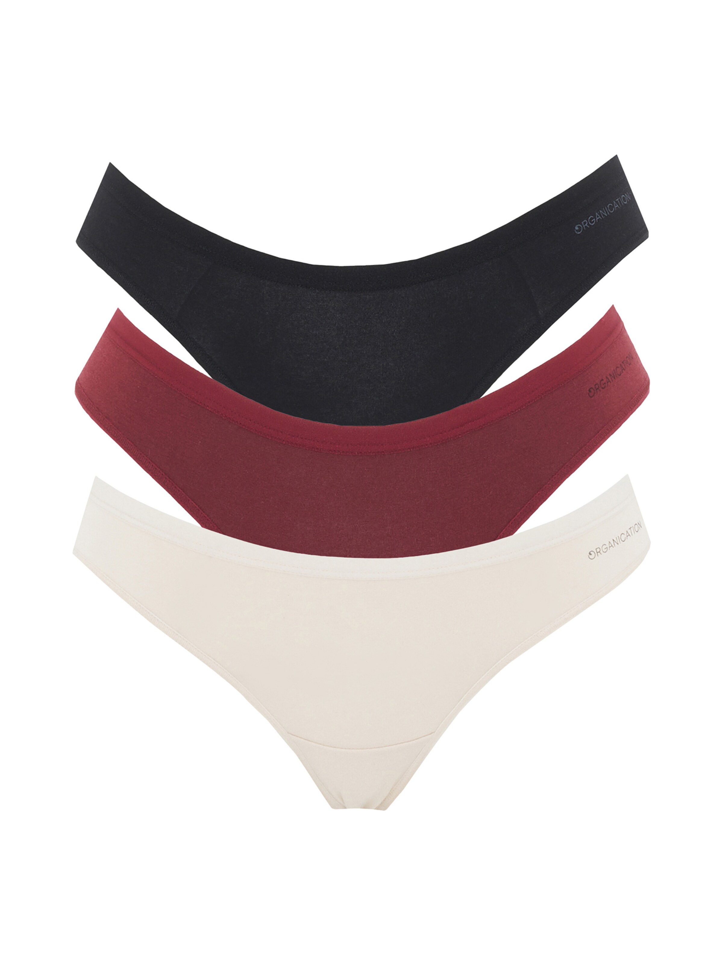 Organication Slip in Rot: Vorderseite