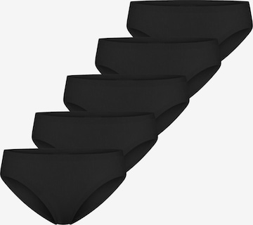 SCHIESSER Boyshorts 'Invisible Light' in Black: front