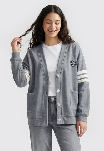 Cardigan MYMO en gris : devant
