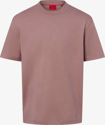 HUGO Shirt 'Dapolino' in Roze: voorkant