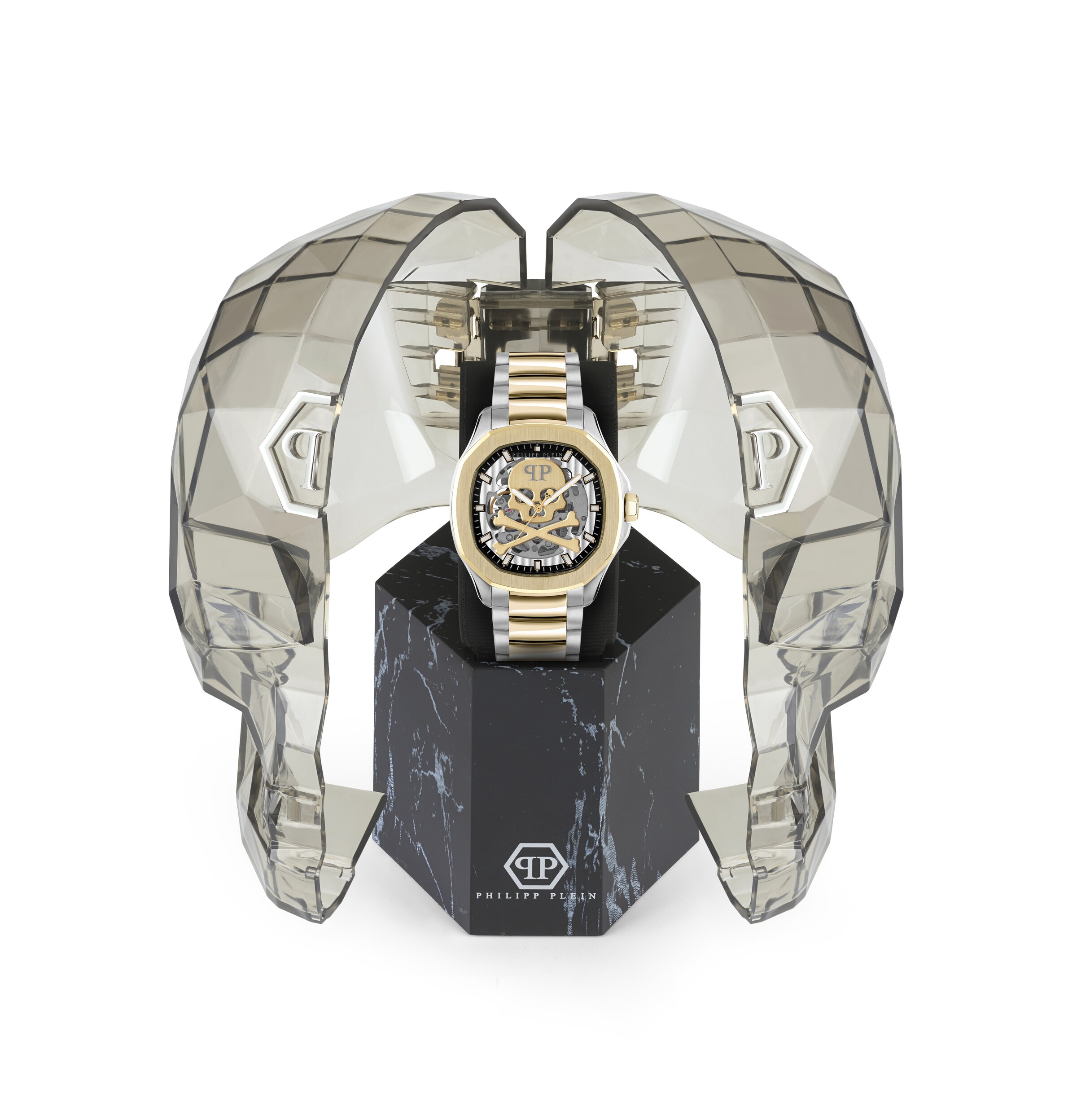 Philipp Plein Analoog horloge in Goud