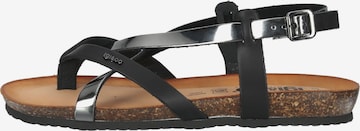 IGI&CO T-Bar Sandals in Black