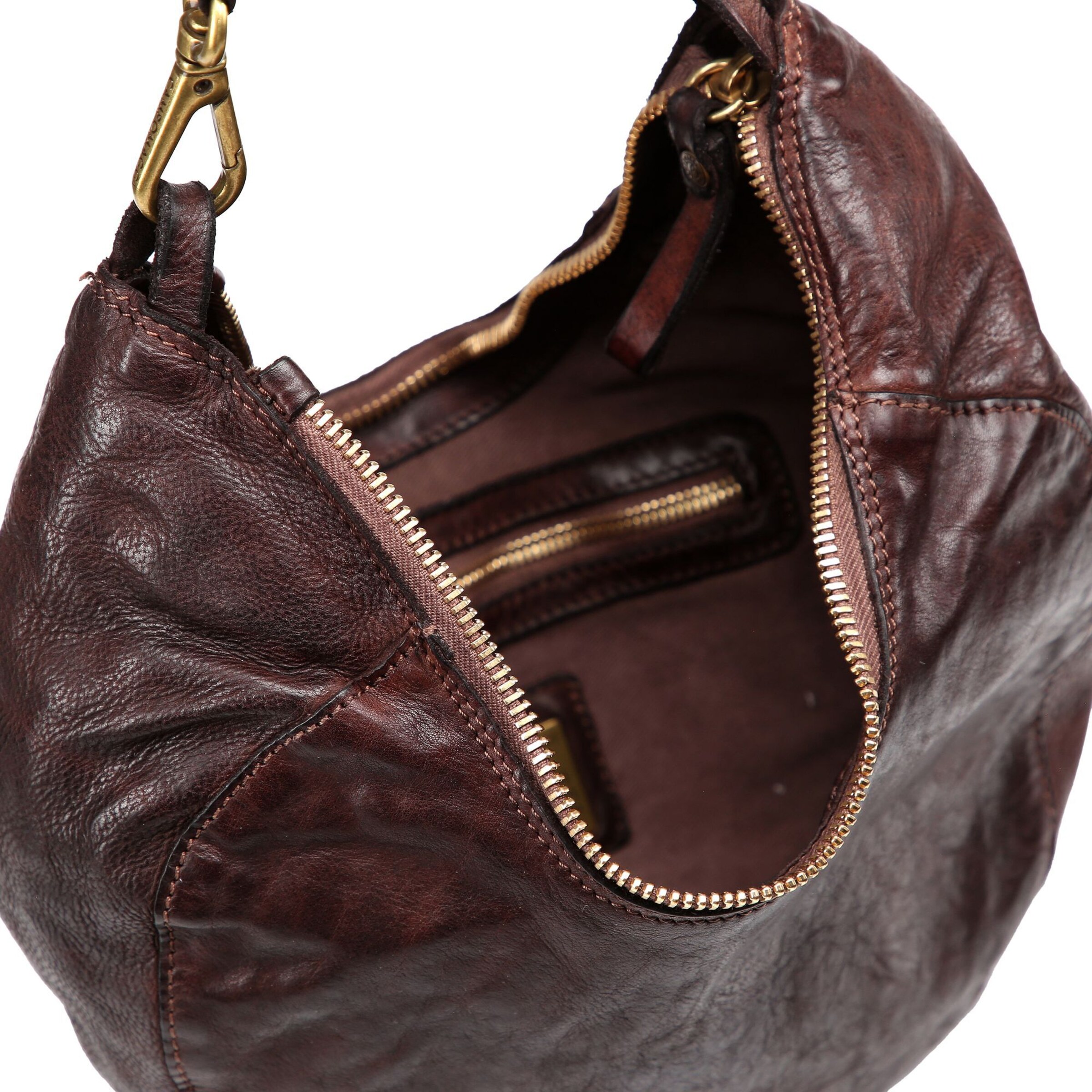 Campomaggi Shoulder Bag 'Monospalla' in Brown