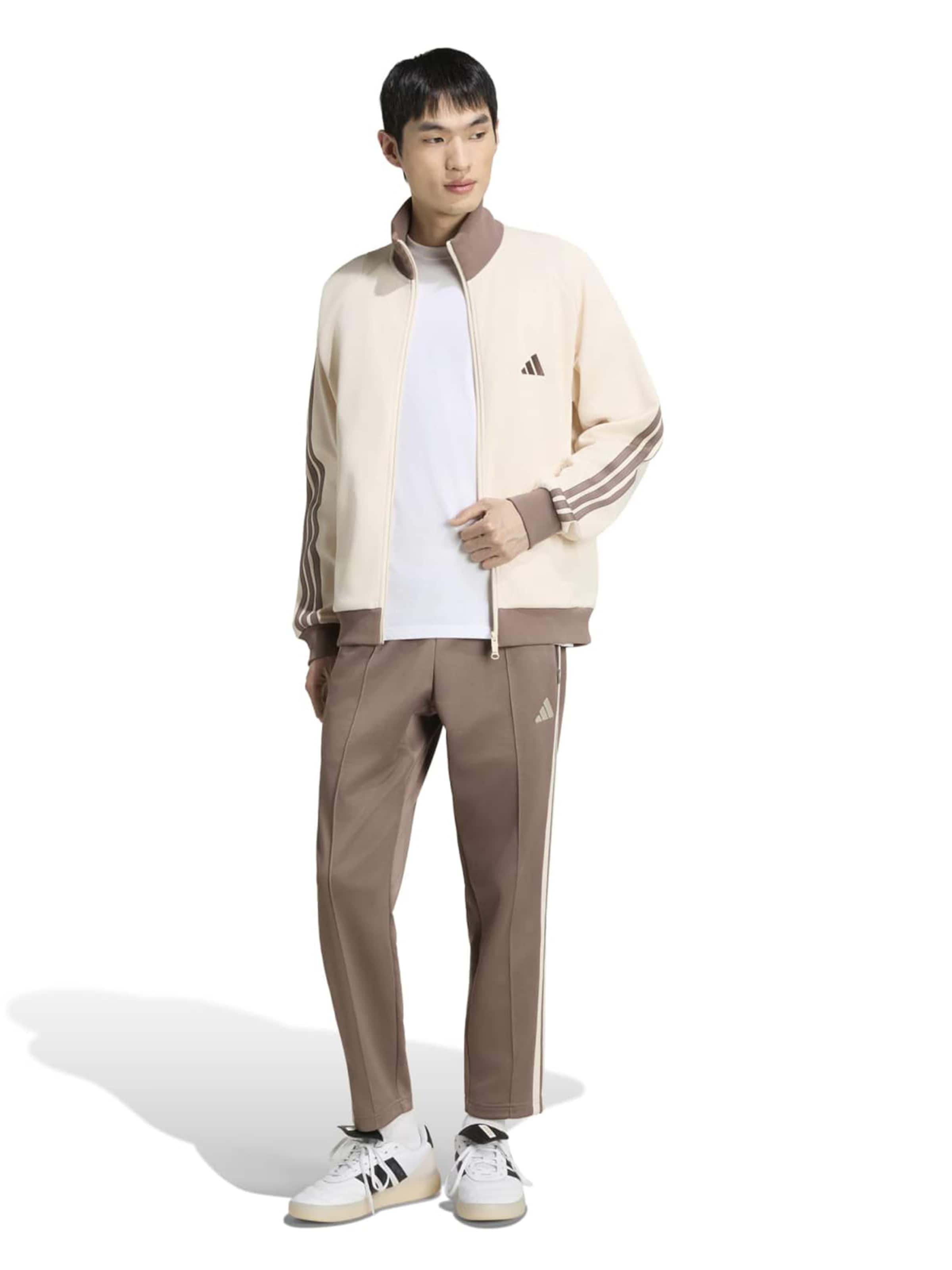 Giacca di felpa sportiva 'STA' di ADIDAS SPORTSWEAR in beige