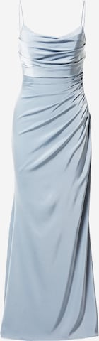 LUXUAR Večerné šaty - Modrá: predná strana