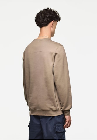 Weekend Offender Sweatshirt 'Thunder' in Brown