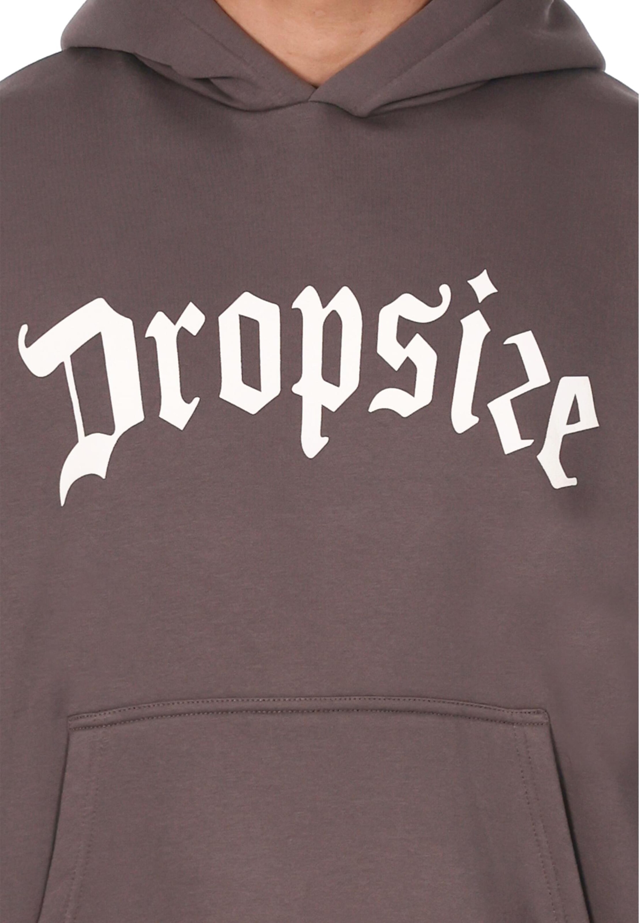 Sweat-shirt Dropsize en marron