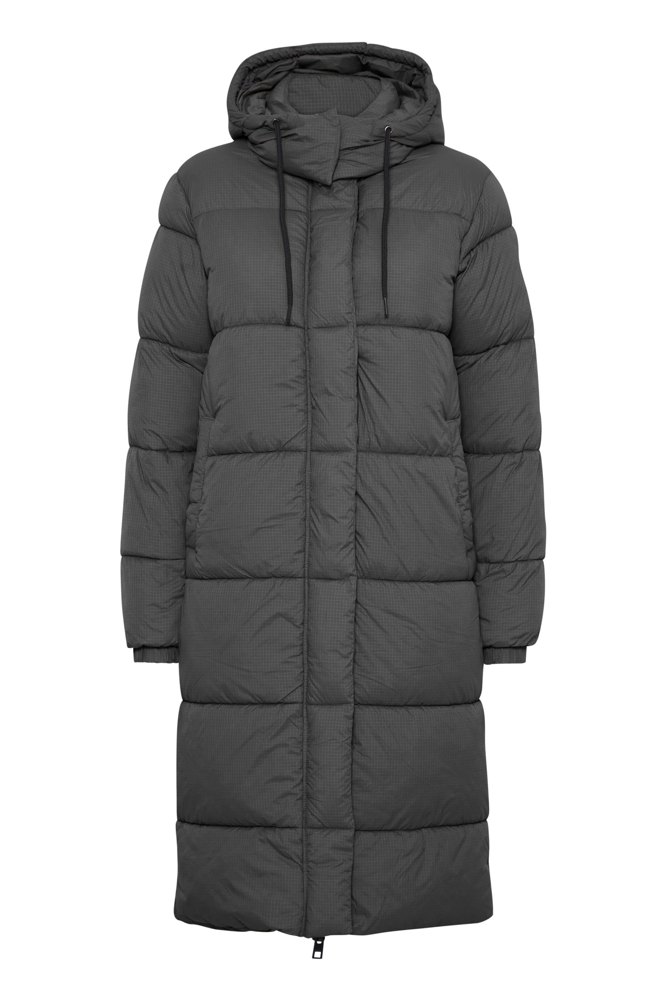 Oxmo Wintermantel 'Tammy' in dunkelgrau, Produktansicht