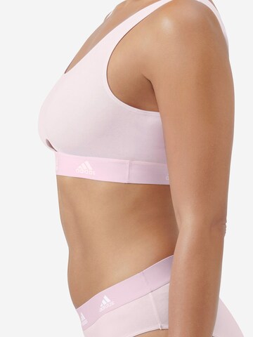 Bustier Soutien-gorge ' SCOOP BRALETTE ' ADIDAS SPORTSWEAR en rose