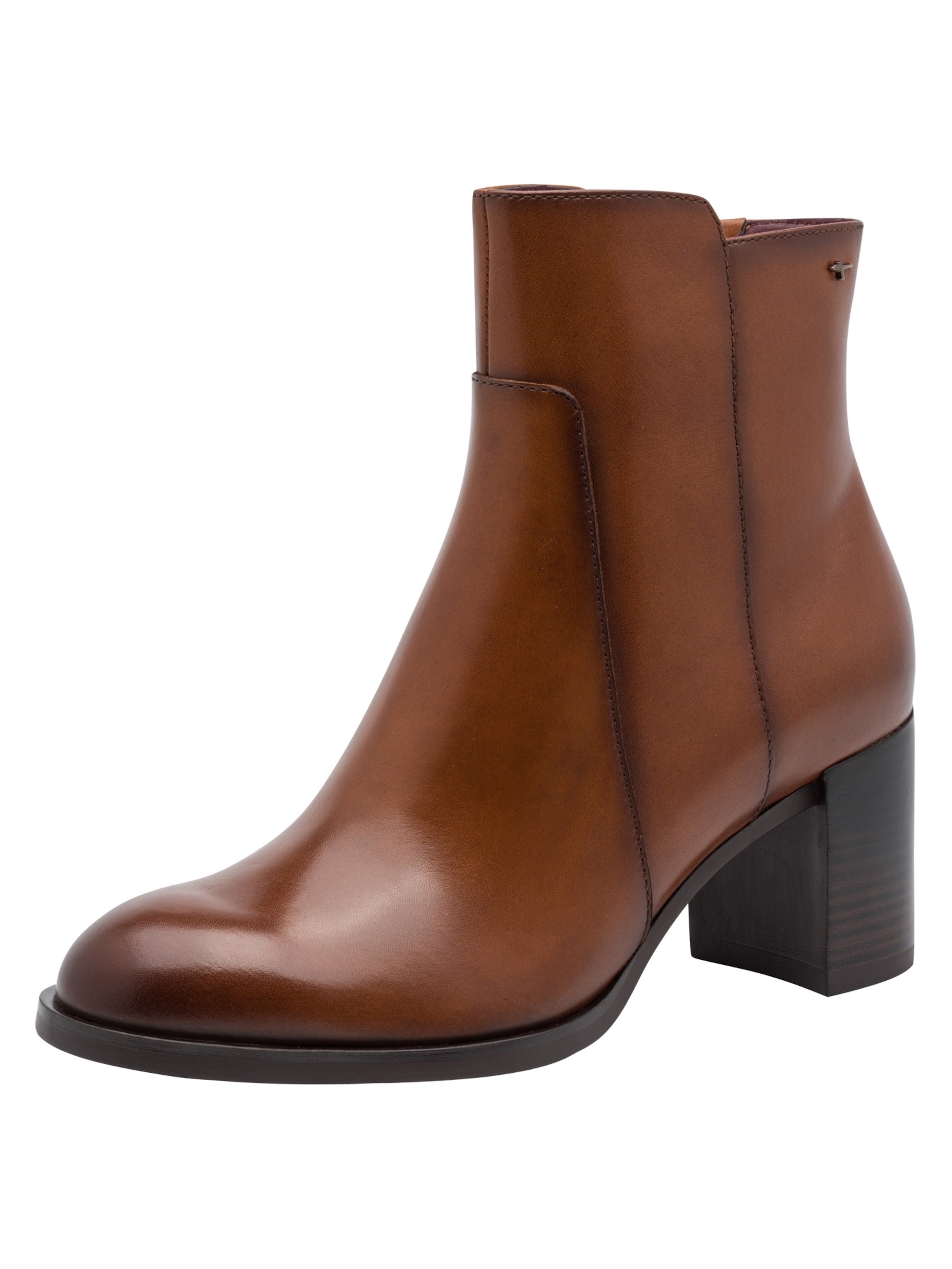 Tamaris Ankelboots i brun: framsida