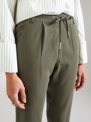 ONLY Regular Pleat-Front Pants 'ONLPOPTRASH ARIS' in Green