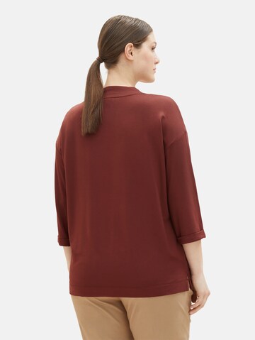 Tom Tailor Women + - Blusa em castanho