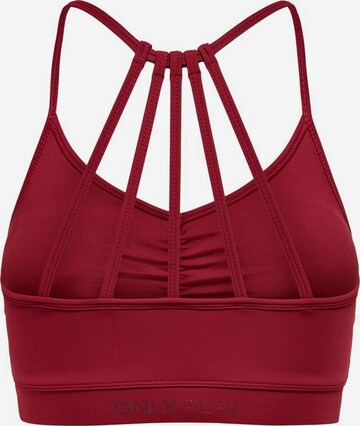 ONLY PLAY Bralette Sports Bra 'Nasha' in Red