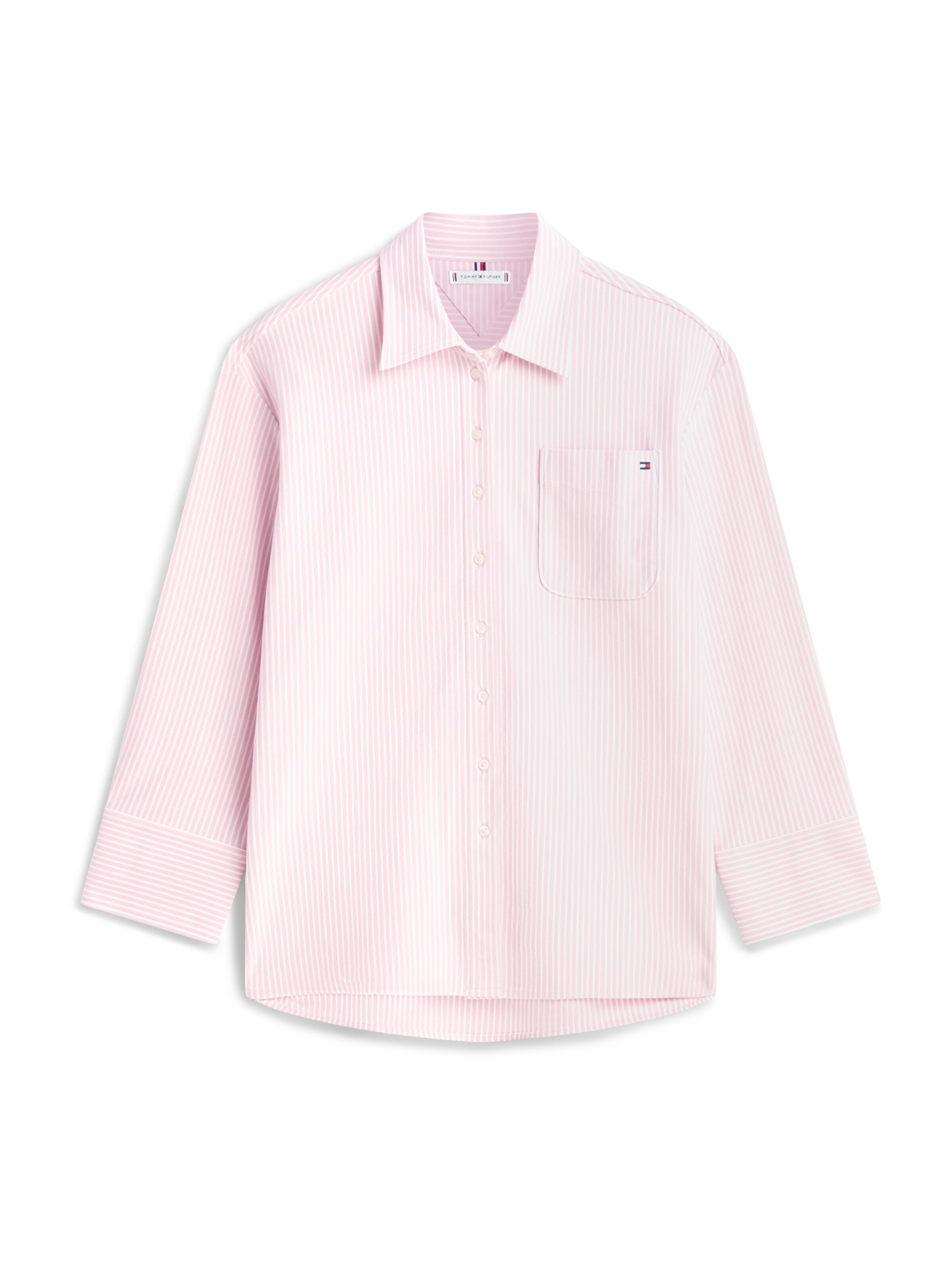 TOMMY HILFIGER Блузка в Ярко-розовый: спереди