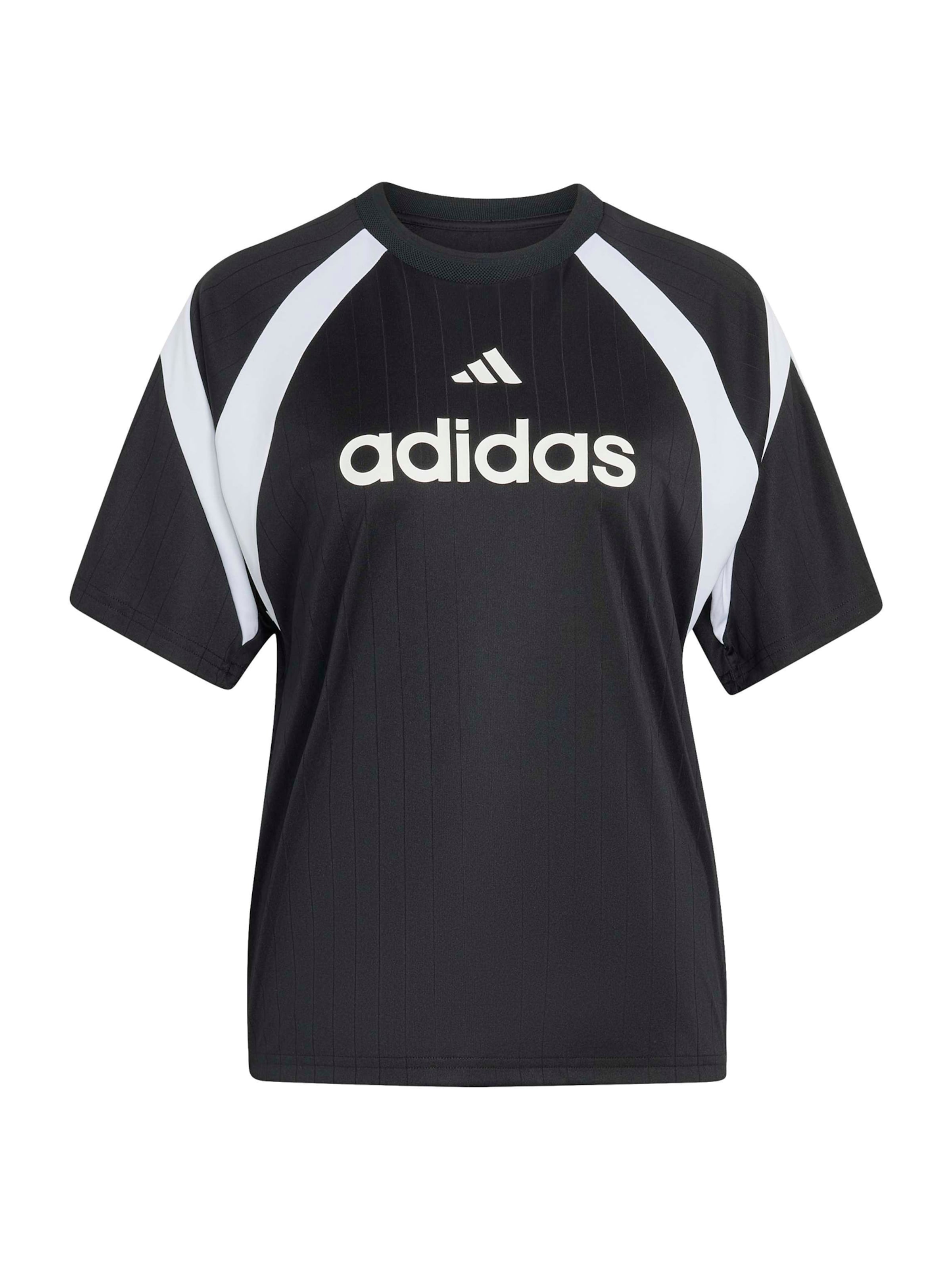 ADIDAS SPORTSWEAR Toiminnallinen paita 'TIRO' värissä musta: etupuoli
