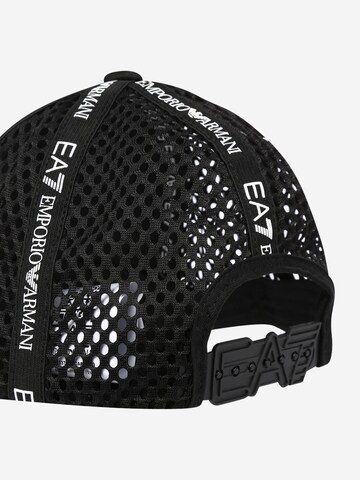 Casquette EA7 Emporio Armani en noir