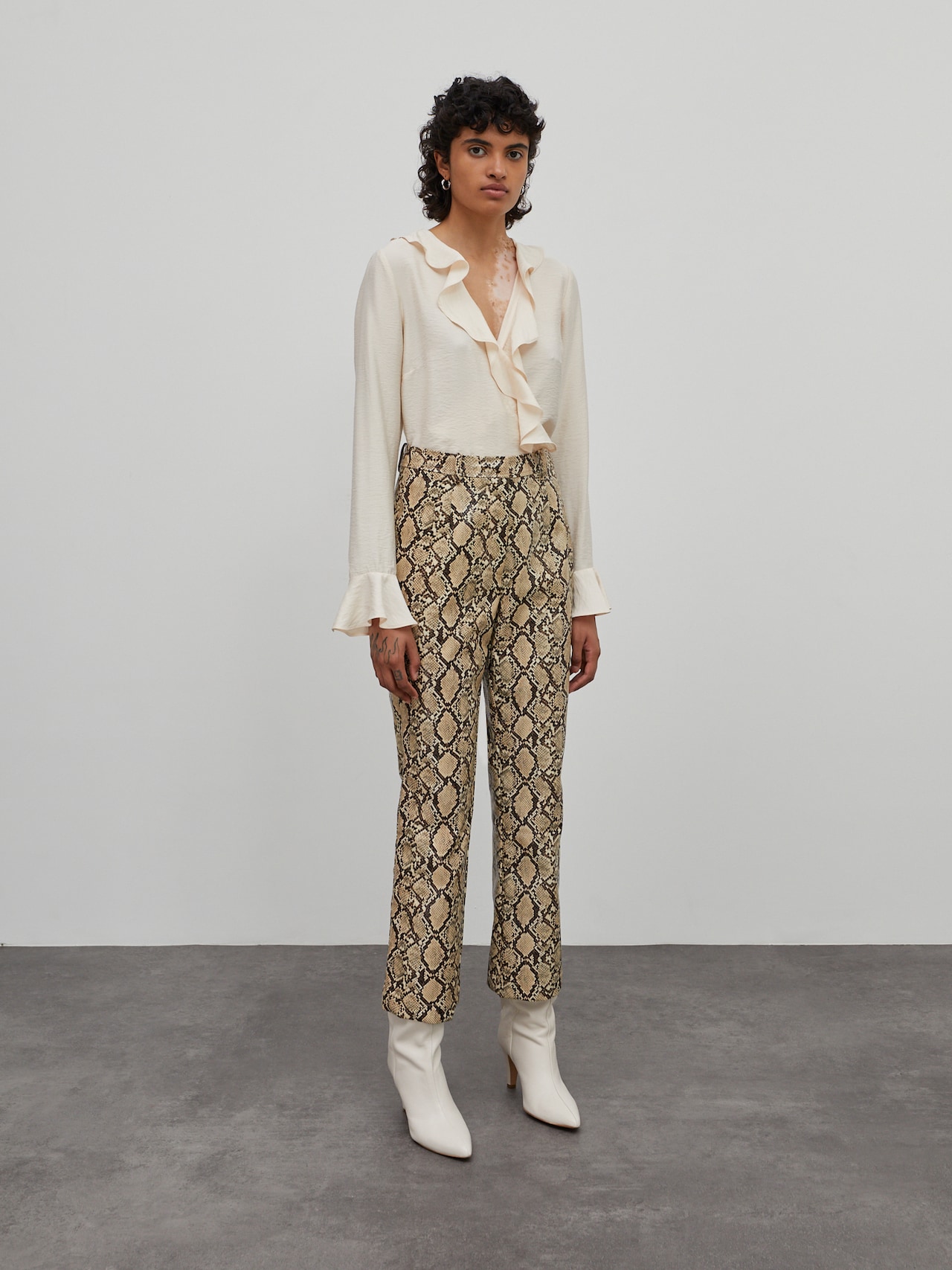 EDITED Produits Pantalon 'Jamal' marron