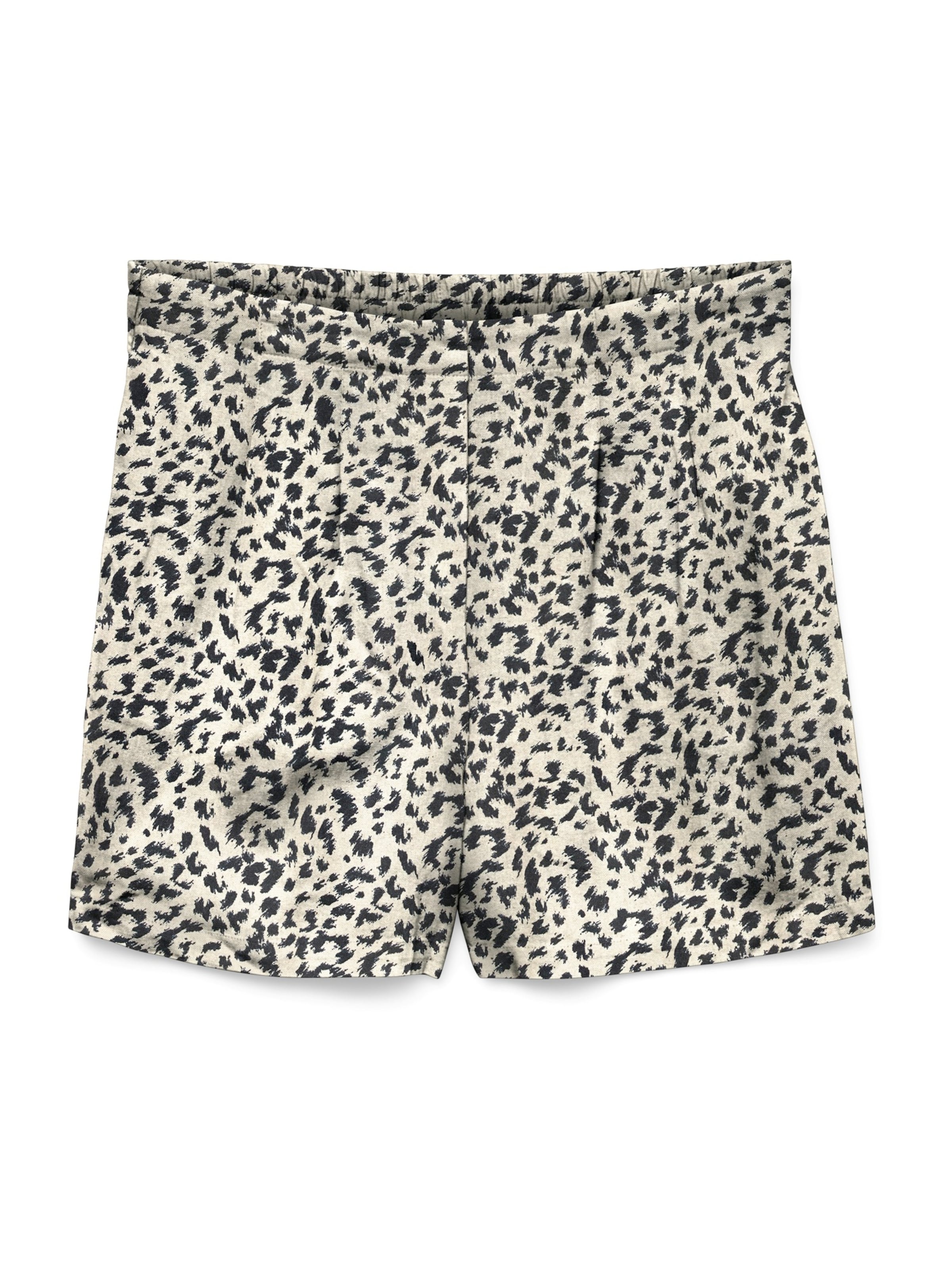 VERO MODA Pleat-Front Pants 'VMJESMILO' in Grey: front