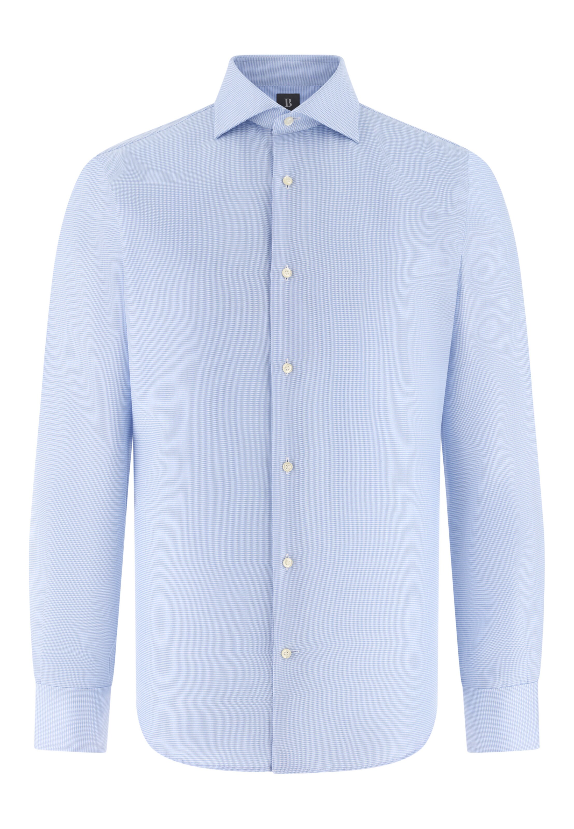 Boggi Milano Chemise en bleu clair, Vue avec produit