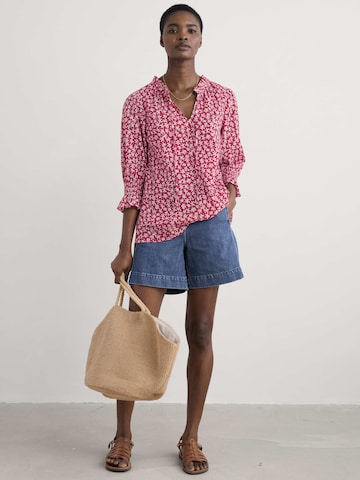 Camicia da donna di Seasalt Cornwall in rosso