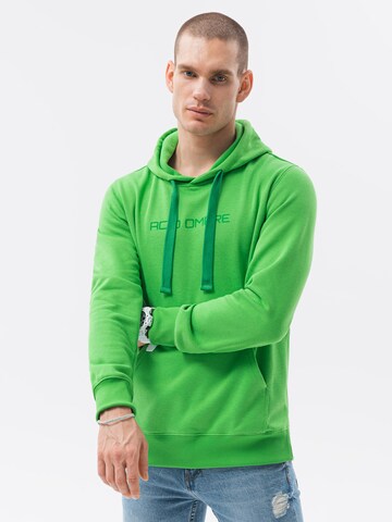 Sweat-shirt 'B1351' Ombre en vert