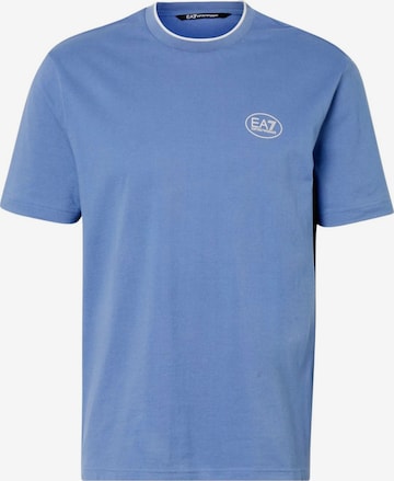EA7 Emporio Armani Shirt in Blauw: voorkant