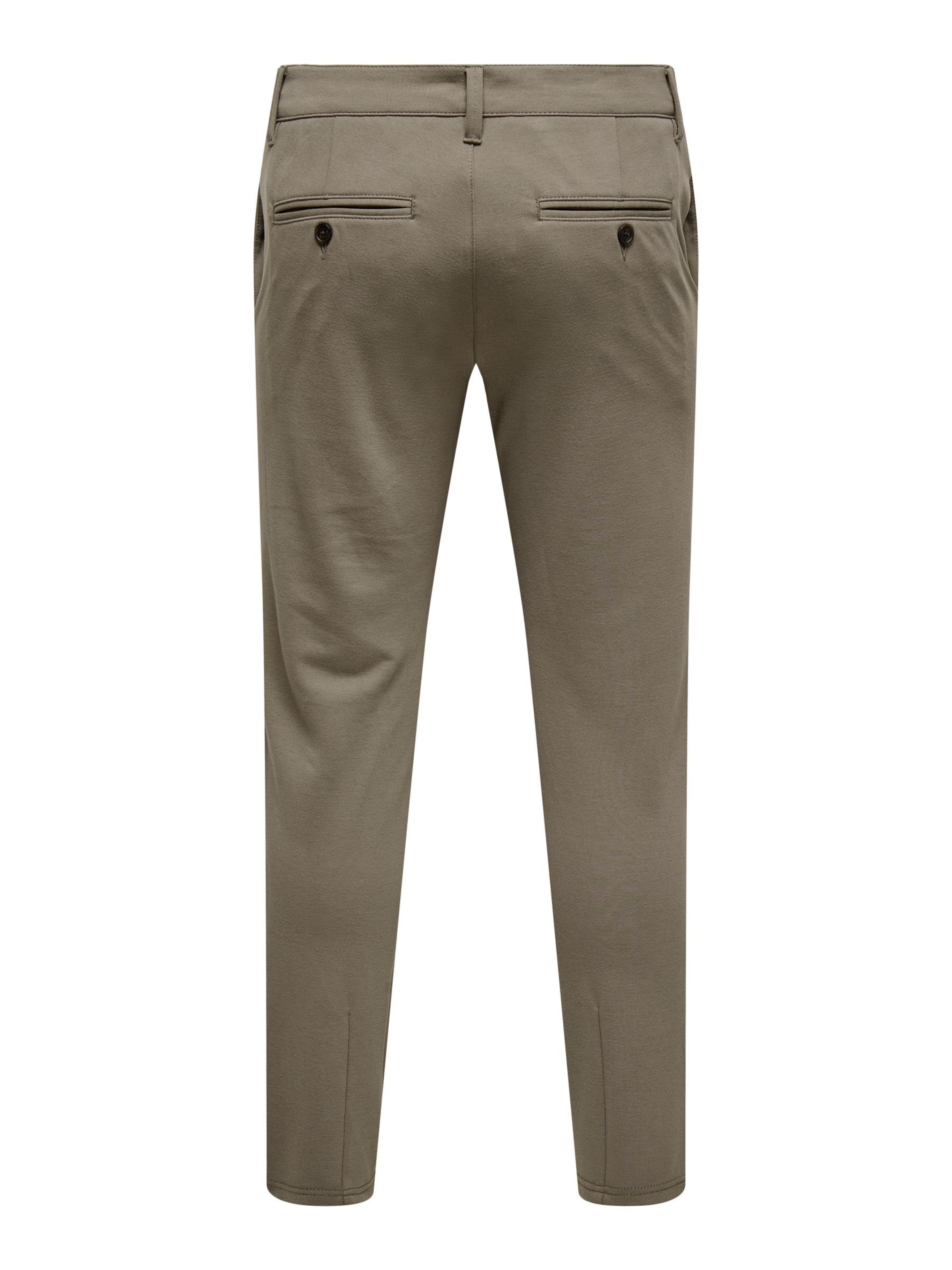 Coupe slim Pantalon chino 'MARK ' Only & Sons en marron