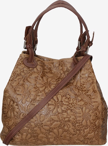 Gave Lux Handbag in Beige: front