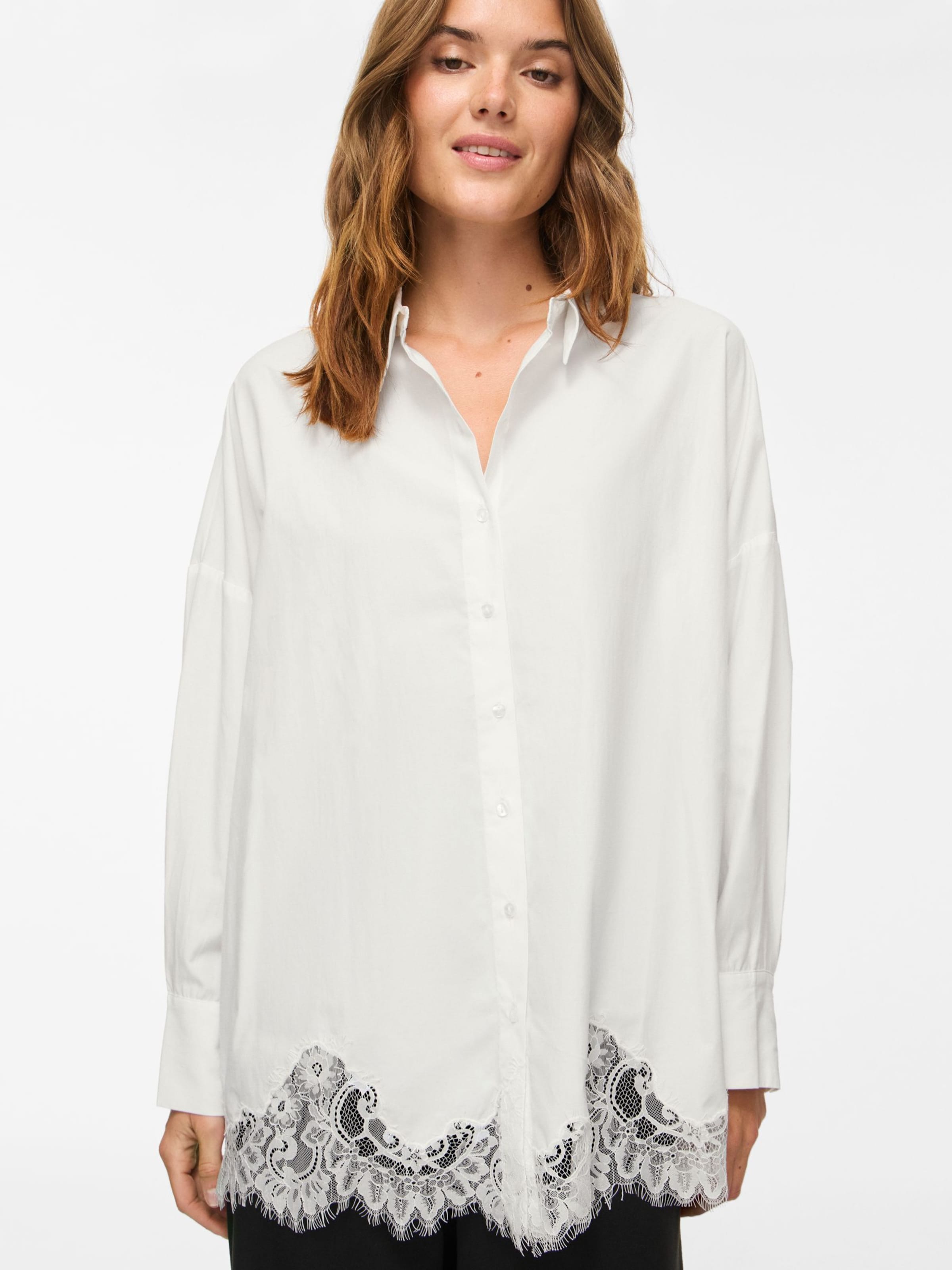 VILA Blouse 'VIASHLEY' in White