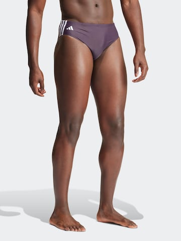 ADIDAS PERFORMANCE Sports swimming trunks 'Classic' in Purple: front