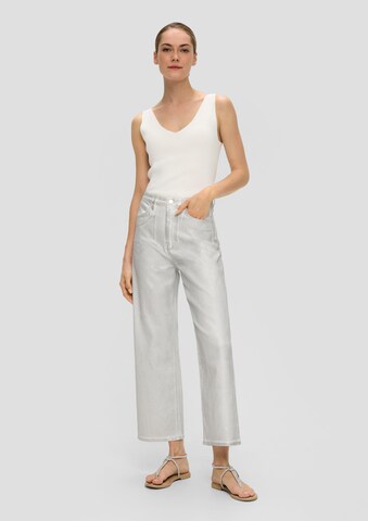 s.Oliver BLACK LABEL Wide leg Jeans in Grey