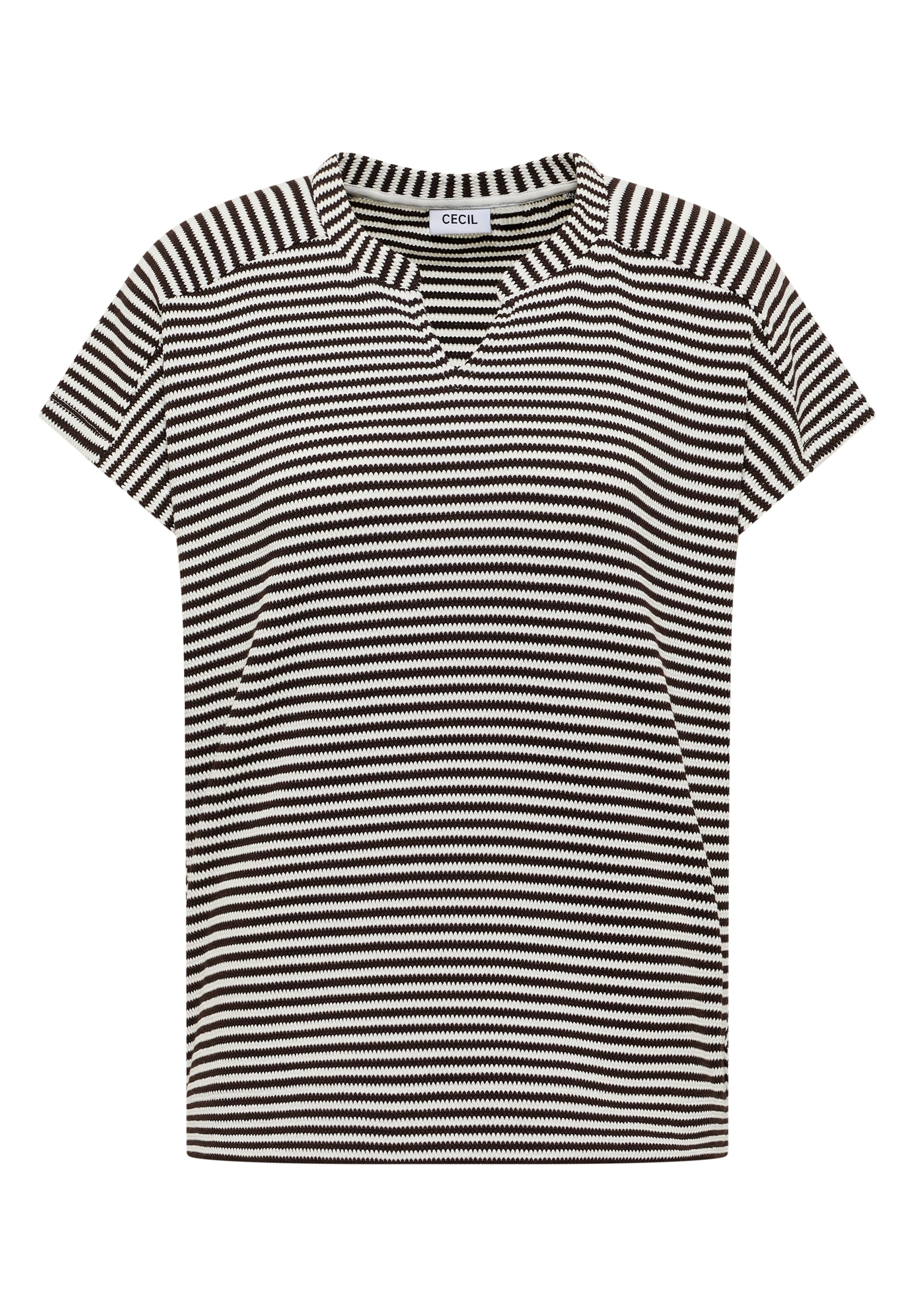 CECIL T-Shirt in Braun: Vorderseite